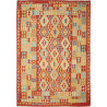 Kilim 213x303 Cm Kilim Afgano, Lana Cardata A Mano ordito: