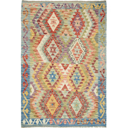 Kilim 125x182 Cm Kilim Afghanistan Lana Cardata A Mano