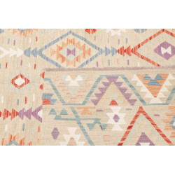 Tappeto Killim Afgahnistan 202x297 Beige Pastel