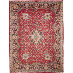 Kashmar 300x396 Cm Kashmar, Persia, Lana Cardata A Mano