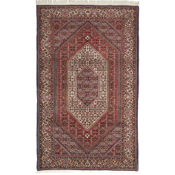 Bidjar 140x228 Cm Bidjar Persia Hand-carded Wool Cotton