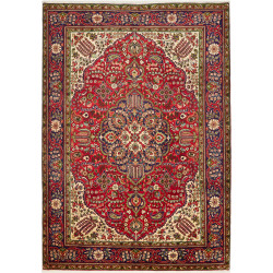 Tabriz 208x297 Cm Tabriz, Persia, Lana Cardata A Mano