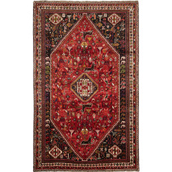 Shiraz 183x295 Cm Shiraz, Persia, Hand-carded Wool warp: