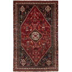 Shiraz 174x274 Cm Shiraz, Persia, Lana Cardata A Mano