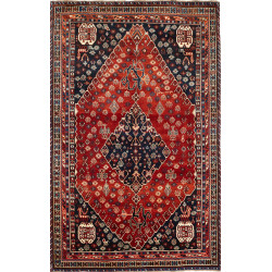 Shiraz 170x272 Cm Shiraz, Persia, Hand-carded Wool warp: