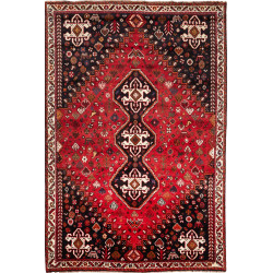 Shiraz 175x262 Cm Shiraz, Persia, Hand-carded Wool warp: