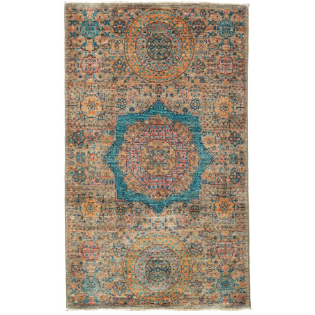 Mamlouk 79x127 Cm Mamlouk Pakistan Hand-carded Wool