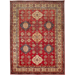 Kazak Fine 293x398 Cm Kazak Fine, Pakistan, Hand-carded Wool