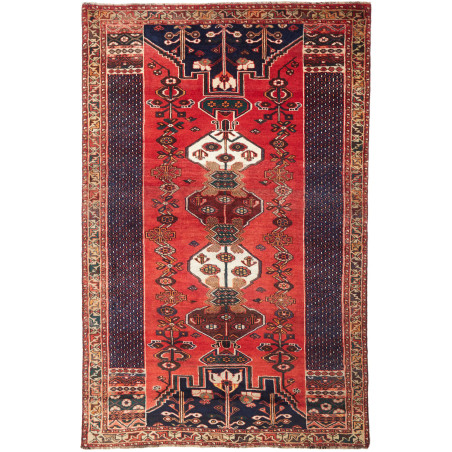 Shiraz 163x260 Cm Shiraz Persia Hand-carded Wool Cotton