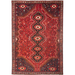 Shiraz 235x337 Cm Shiraz, Persia, Hand-carded Wool warp: