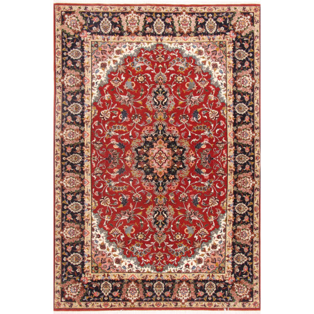 Ghom 140x211 Cm Ghom Persia Lana Cardata A Mano