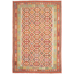 Kilim 206x305 Cm Kilim Afghanistan, Lana Cardata A Mano