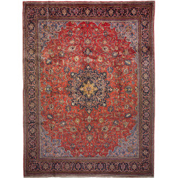 Tappeto Originale Sarough Persia 300x396 Rosso