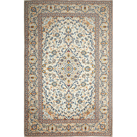 Kashan 193x300 Cm Kashan, Persia, Lana Cardata A Mano