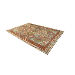 Kilim 204x290 Cm Kilim Afghanistan Lana Cardata A Mano
