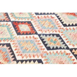 Tappeto Kilim Afghanistan 153x206 Corallo Terra