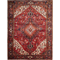 Tappeto Gorawan Persia 230x300 Rosso Blu Notte