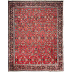 Bidjar Con Seta 300x385 Cm Bidjar Con Seta, Persia, Lana E