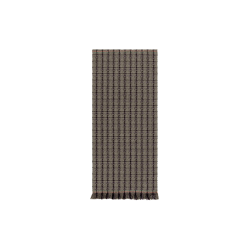 Rug Garden Layers Outdoor Checks Green Geometr