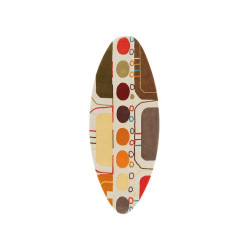 Rug Surf Malibú Mediterráneo Multicolor Geomet