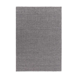 Rug Tramas Black Plain Color 200x300 cm
