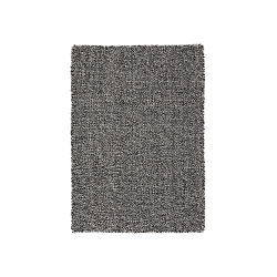 Rug Waan Black & White Plain 170x240 cm