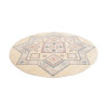 Tappeto Kazak Afghanistan 201x198 Crema Avorio