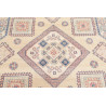 Tappeto Kazak Afghanistan 201x198 Crema Avorio
