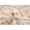 Tappeto Kazak Afghanistan 201x198 Crema Avorio